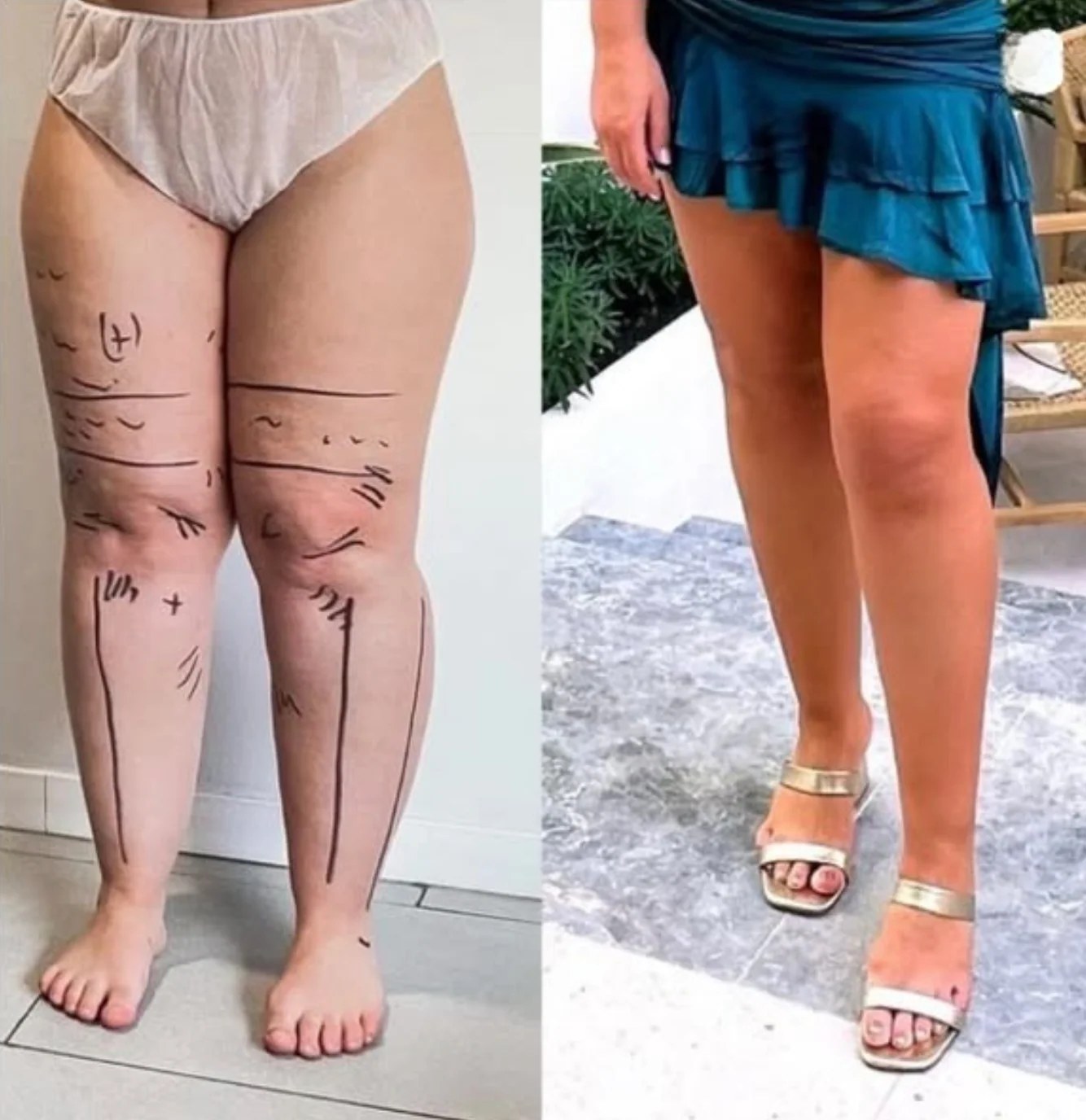 Observa cómo tus piernas pasan de “hinchadas y pesadas” a