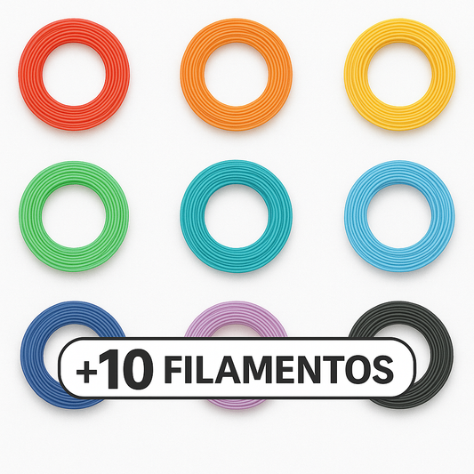 Recambio filamento boli 3D