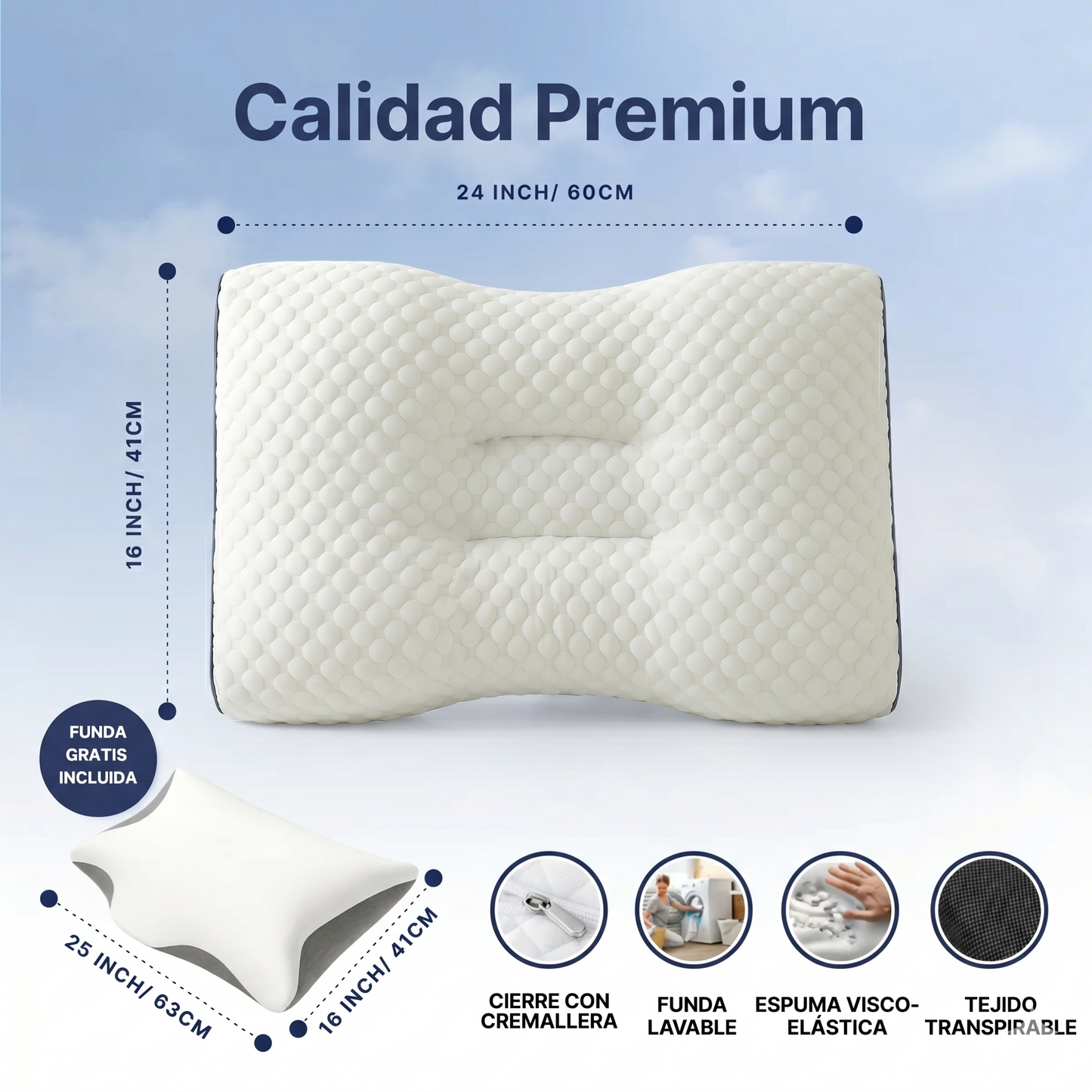 CerviLux™ - Almohada Cervical