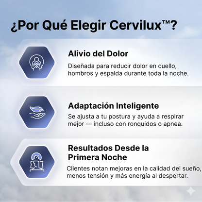 CerviLux™ - Almohada Cervical