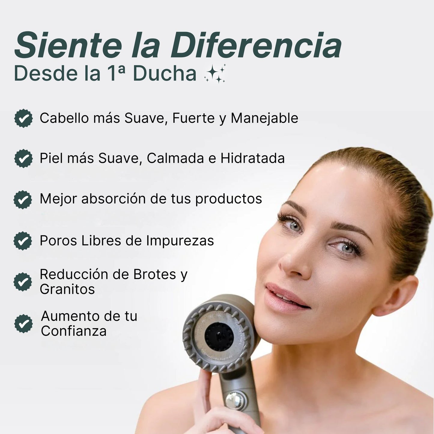 Cabezal AquaSense™ - Redescubre el placer de una ducha revitalizante