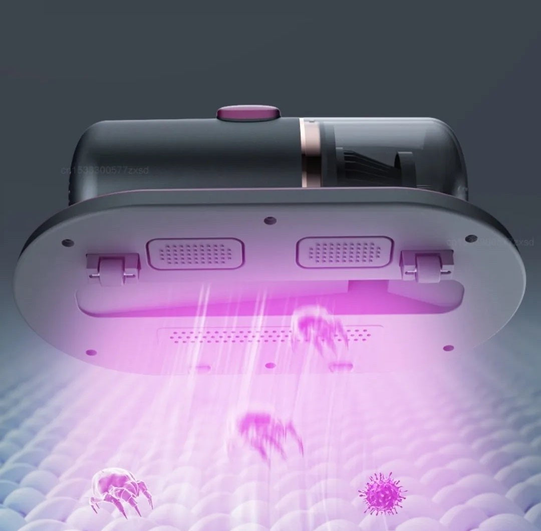 Luz UV-C en la base de AcaroPro