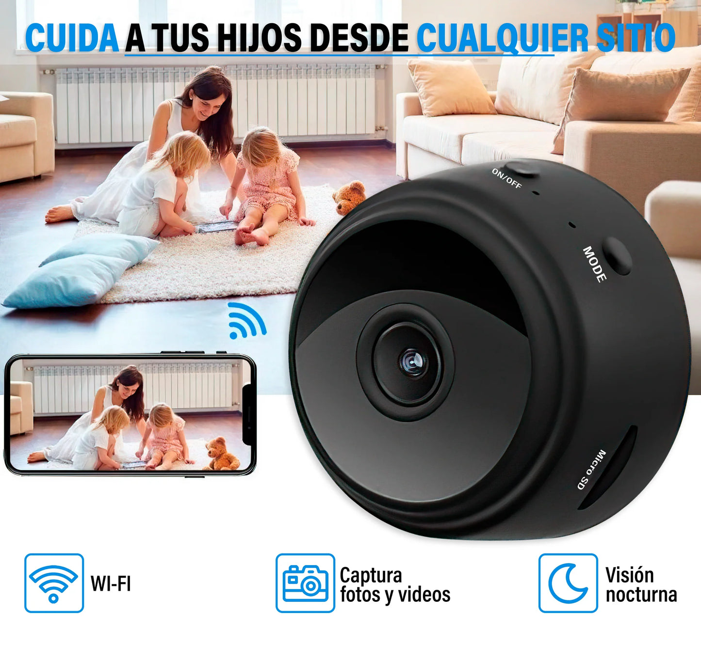 Mini Cámara Espía