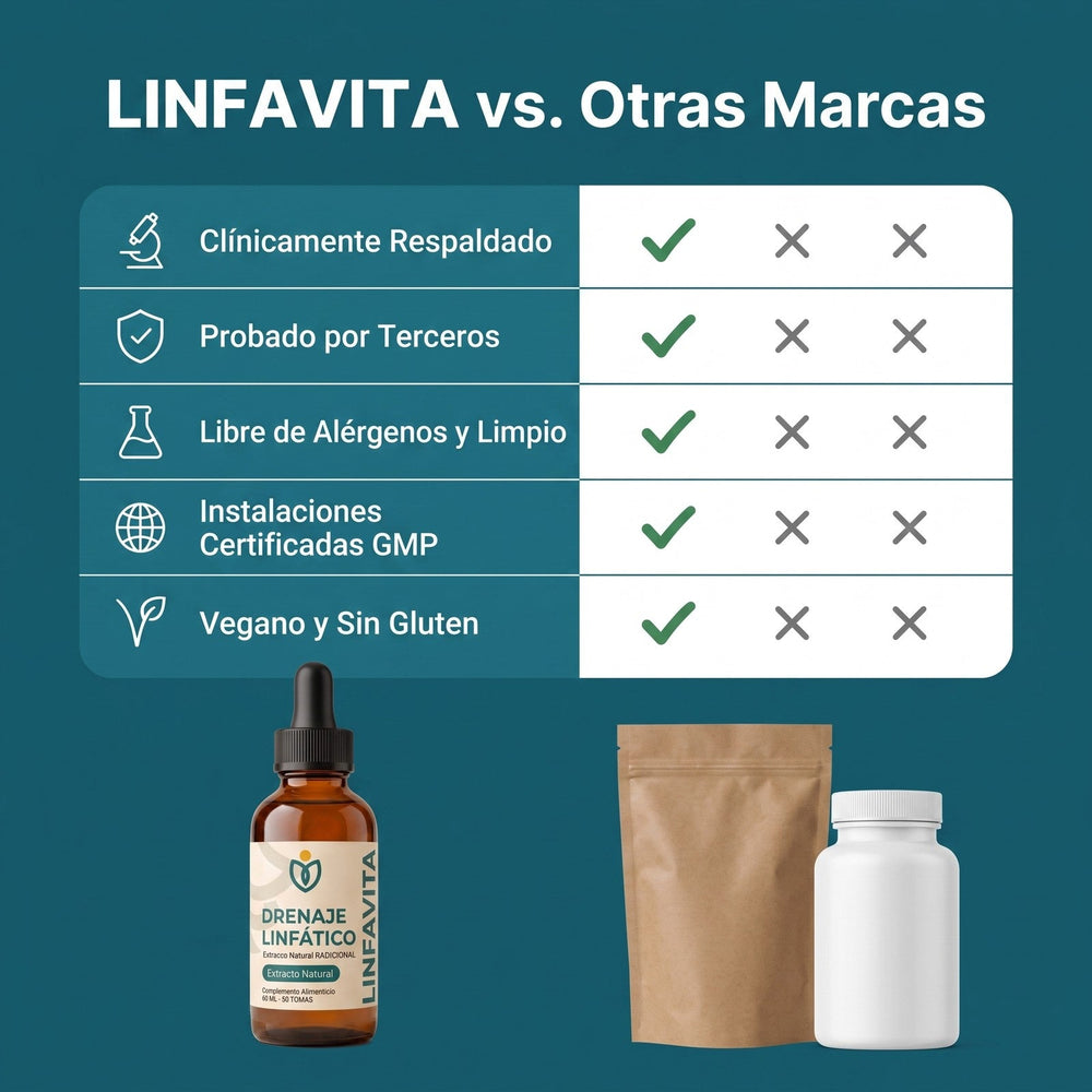 Linfavita vs otras marcas