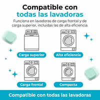 Compatible con todas las lavadoras