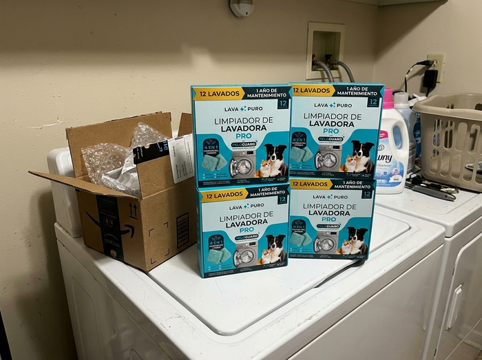 Las cuatro cajas que pedí